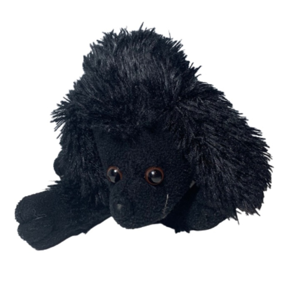 Black Poodle Dog Toy Purse
